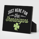 Search for st patricks plaques Shenanigans