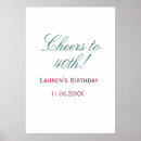 Search for 40th birthday posters 10 20 30 40