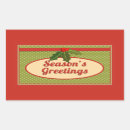 Search for vintage holly stickers Seasons greetings