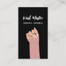 Search for nail tech business cards Social media