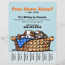 Search for animals design flyers Promote my pet business