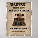 Search for wanted criminal posters Reward