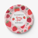 Search for girl first birthday paper plates For her