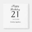 Search for 21st magnets Happy birthday