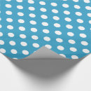 Search for blue polka dot wrapping paper White polka dots