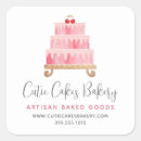 Search for modern bakery stickers Cake