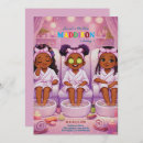 Search for african american birthday invitations Girl
