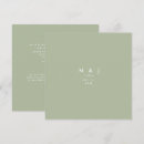 Search for sage square wedding invitations Modern