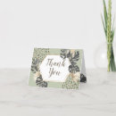 Search for green thank you cards Folded