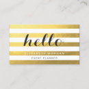 Search for hello greeting business cards Elegant
