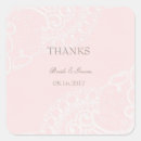 Search for lacy wedding stickers Pink