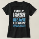 Search for early childhood tshirts Job