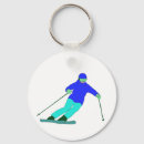 Search for snow skiing key rings Skiers