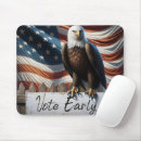 Search for eagle flag mousepads Usa