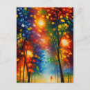 Search for watercolor forest postcards Abstract