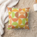 Search for lime green and orange cushions For her