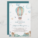 Search for vintage hot air balloon invitations It's a boy