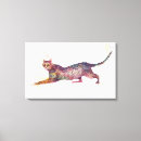 Search for abstract cat canvas prints Animals