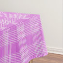 Search for purple plaid tablecloths Party