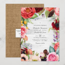 Search for boho floral wedding invitations Qr code