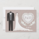 Search for tuxedo wedding invitations Grey