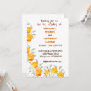 Search for purple flower pattern invitations Fall colours
