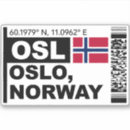 Search for oslo stickers Wanderlust