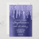 Search for periwinkle birthday invitations Girly