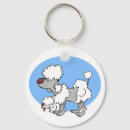 Search for poodle christmas key rings Animal