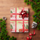 Search for red truck christmas wrapping paper Modern