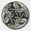 Search for celtic knotwork stickers Gold