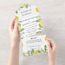 Search for 3 fold wedding invitations Summer