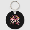 Search for skull couple key rings Scary ghost