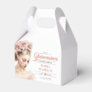 Search for elegant floral favour boxes Calligraphy script