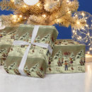 Search for vintage snowman wrapping paper Winter