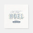 Search for religious christmas napkins Blue