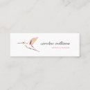 Search for hummingbird business cards Illustration