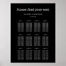 Search for rustic wedding seating charts Typography
