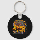 Search for yellow bus key rings School bus driver