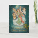 Search for cherub christmas cards Retro