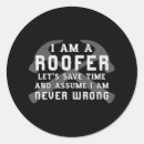 Search for roofers stickers Construction