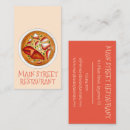 Search for seafood restaurant business cards Chef