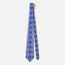 Search for traditional pattern ties Blue