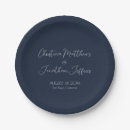 Search for navy wedding plates Elegant