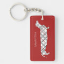 Search for dachshund key rings Red