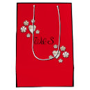Search for red and gold gift bags Hearts
