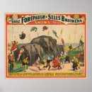 Search for vintage elephants posters History