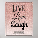 Search for rose gold typography posters Black