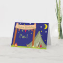 Search for camping birthday cards Under the stars