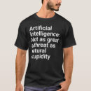 Search for threats tshirts Artificial intelligence